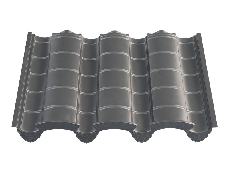 Hliník horčík mangán Hui v štýle starožitný indigo kovový strešná dlaždica