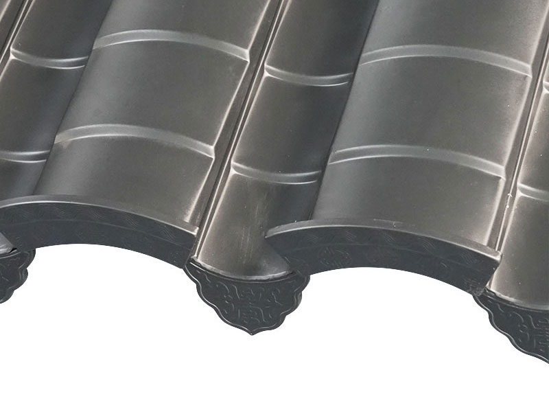 Hliník horčík mangán Hui v štýle starožitný indigo kovový strešná dlaždica