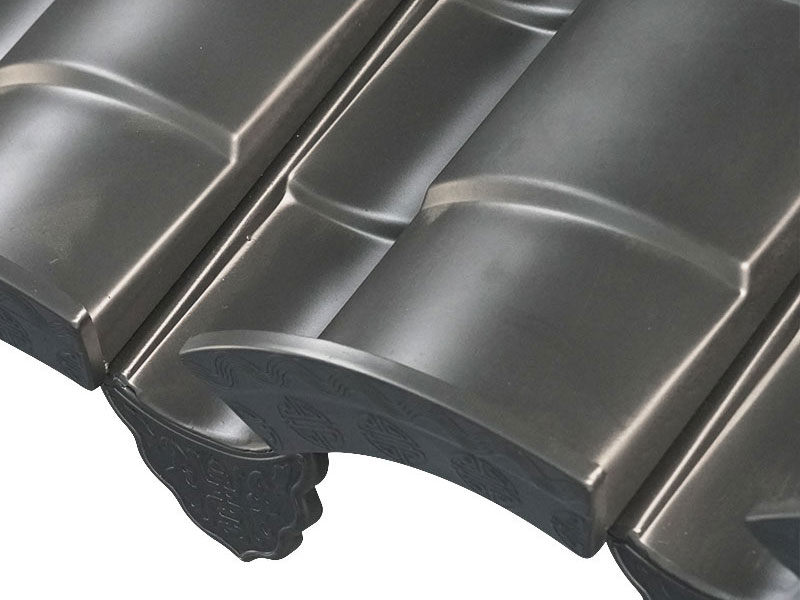 Hliník horčík mangán Hui v štýle starožitný indigo kovový strešná dlaždica