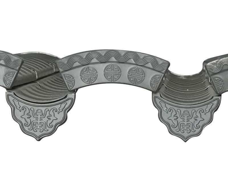 Hliník horčík mangán Hui v štýle starožitný indigo kovový strešná dlaždica