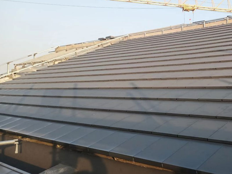 Hliník horčík mangán s plochou kovovou strešnou dlaždicou