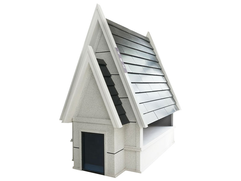 Hliník horčík mangán s plochou kovovou strešnou dlaždicou