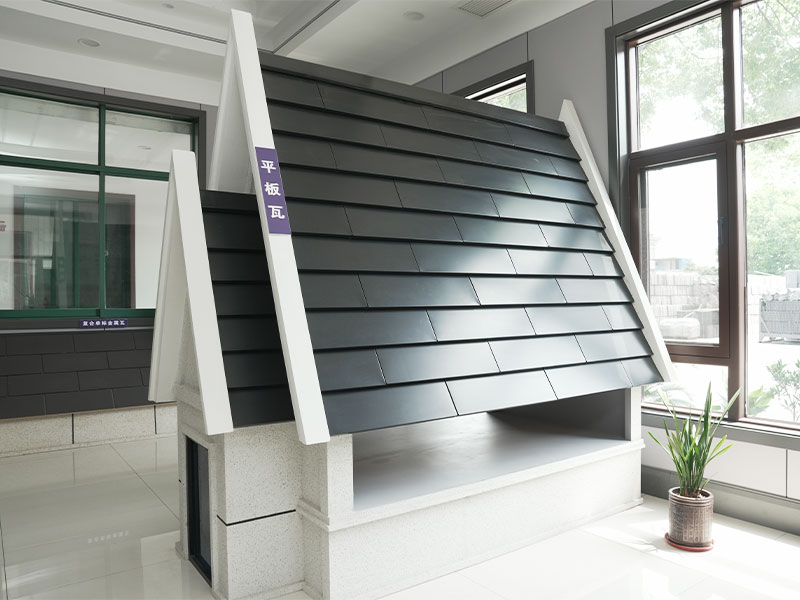 Hliník horčík mangán s plochou kovovou strešnou dlaždicou