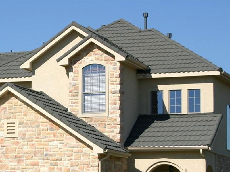 Hliník horčík mangán s jednostupňou starožitnej kovovej strešnej dlaždice