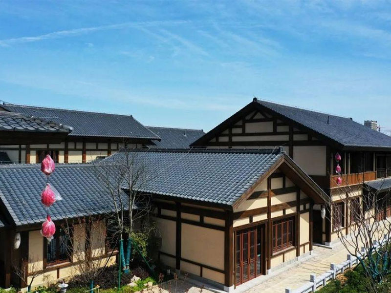 Hliník horčík mangán japonský štýl kovová strešná dlaždica