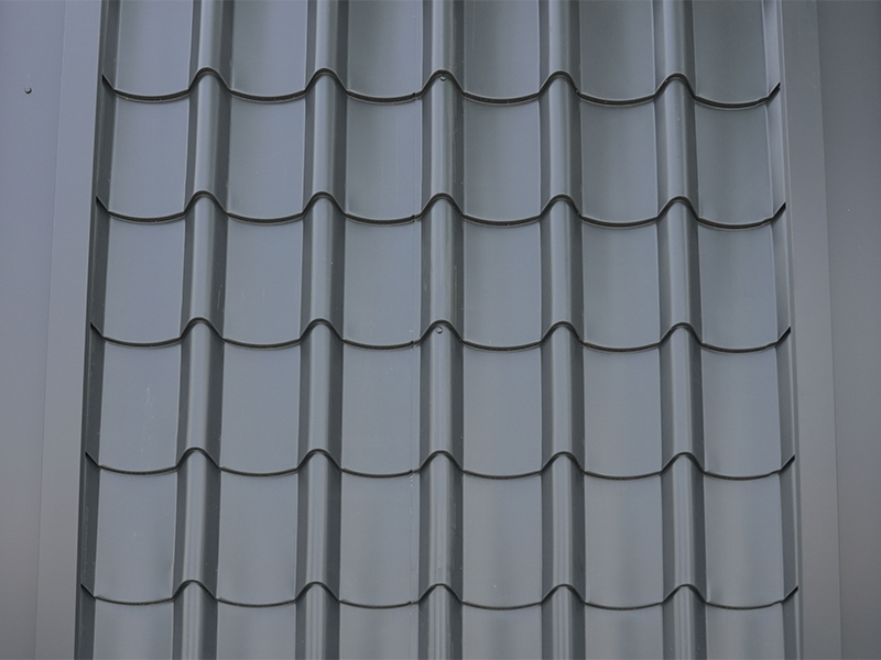 Hliník horčík mangán jednodielny bambusový kĺbový kovový strešný dlaždice