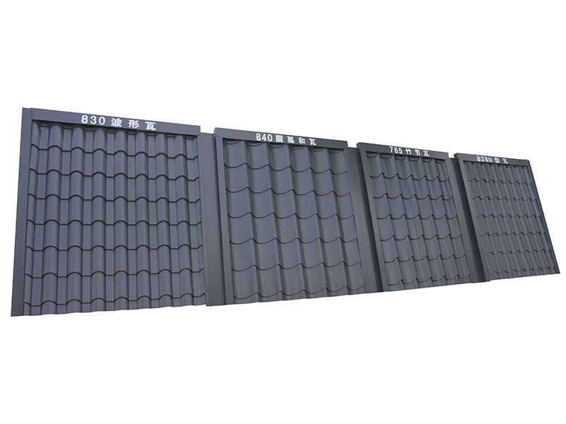 Hliník horčík mangán s jednostupňou starožitnej kovovej strešnej dlaždice