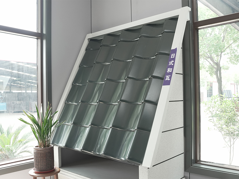 Hliník horčík mangán japonský štýl kovová strešná dlaždica